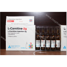 Injection de L-Carnitine de haute qualité 2g, Injection de L-Carnitine, Injection corporelle amaigrissante, Perte d&#39;injection de poids